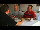Red Bull Air Race World Champ Mike Mangold eating sauerkraut