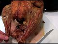Cooking a Christmas Turkey : Removing the Legs of a Christmas Turkey