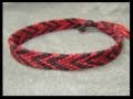 ► Friendship Bracelet Tutorial 2 - Beginner - The Chevron (Double Chevron Base)