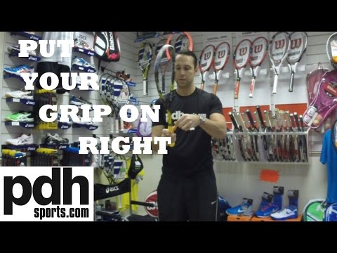 how to fit karakal grip