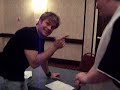 I have finally Avenged Steve Blum by calling myself Thronton Voosh to Vic Mignogna, sorry Vic had to do it!!!