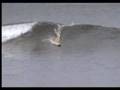Radio control surfer riding like the wind