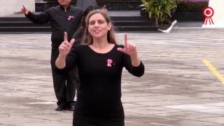Himno Nacional en Lenguaje de Señas