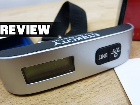 Digitale Kofferwaage / Gepäckwaage von ETEKCITY im Test