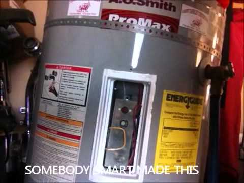 how to turn up a water heater