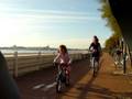 videos de Lila à vélo, première balade