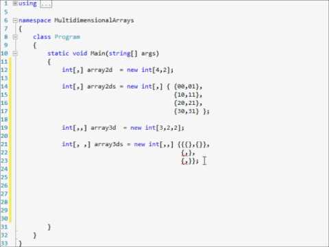 how to fill two dimensional array in c