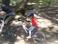 Downieville Darren at Demo forest wtr bar jumps
