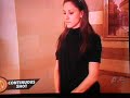 criss angel blows his spectators minds away when he makes part of a woman's body disappear, and he sticks his head through it!
