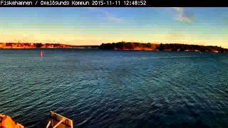 2015-11-11 Fiskehamnen Oxelösund Time-lapse