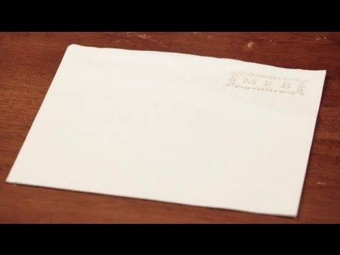 eHowArtsAndCrafts - Subscribe Now: http://www.youtube.com/subscription_center?add_user=ehowArtsandCrafts Watch More: http://www.youtube.com/ehowArtsandCrafts Imprinting napkins ...