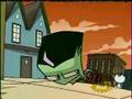 Dibs face scares Zim!