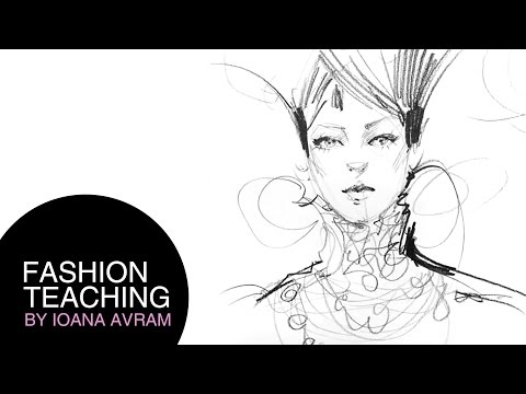 how to draw symmetrical faces