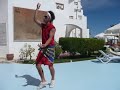 Belly dance leson in Egypt