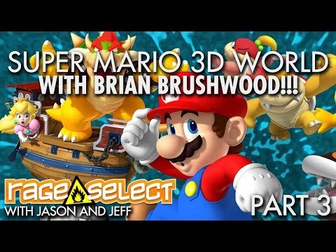 Brian - Jeff and Jason are taking on the latest threat to the Mushroom Kingdom, but how could we play the new Super Mario game without our special Wii U correspondent, BRIAN BRUSHWOOD! If you'd like...