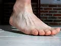 being bare feet - boy feet