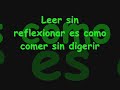 -LEE Y DEJA LEER-.wmv