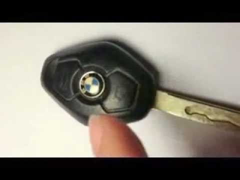 how to change the battery in a bmw key