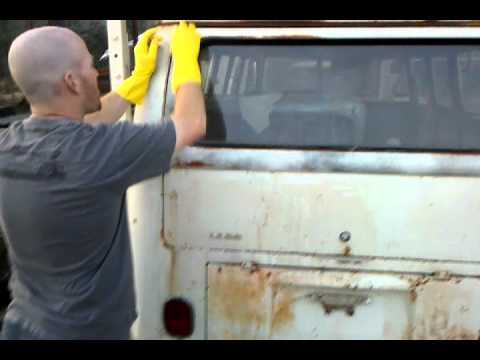 how to treat rust on vw camper