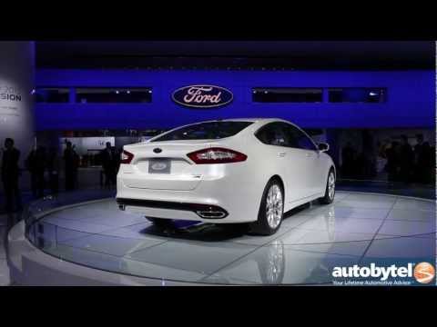 2013 Ford Fusion at 2012 NAIAS