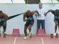 Powell wins still dominate in 100m