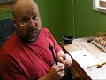 Using a mandrel to adjust a bagpipe chanter reed