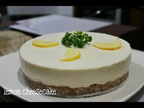how to make a lemon cheesecake no bake