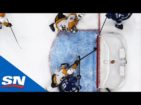 Dante Fabbro Makes Goal Line Stop With His Stick To Bail Out Pekka Rinne