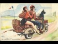 Scooter Lambretta Vespa Old Postcards cartoons adverts