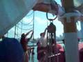 Hoisting the sails