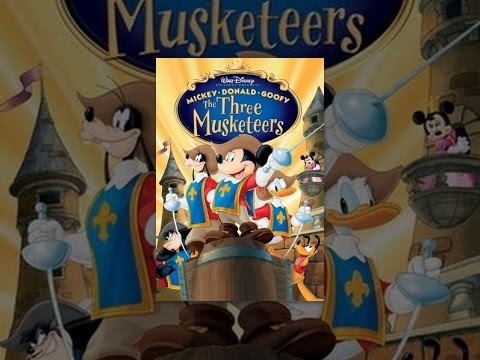 Mickey, Donald, Goofy - The Three Musketeers