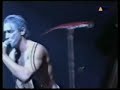 Rammstein live Düsseldorf Philippshalle [1997] Asche Zu Asche 4/7