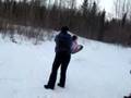 Toboggan!At the top of my lungs,in my most unglamorous state