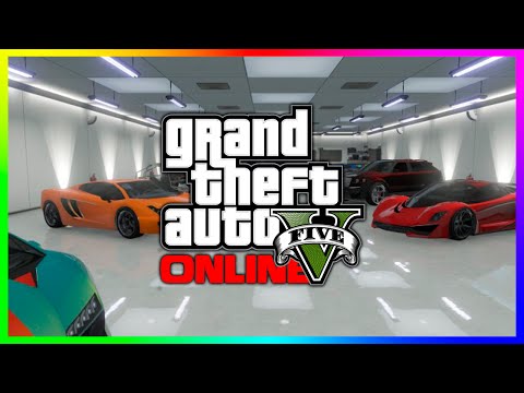 GTA 5 Garage Tour - GTA 5 Online Super & Sports Cars! (GTA V)
