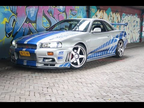 Taking Paul Walker's Nissan Skyline To A Car Meet in Switzerland
