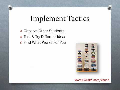 how to improve vocabulary