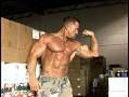 Bodybuilder T.J. Humphreys poses for photos