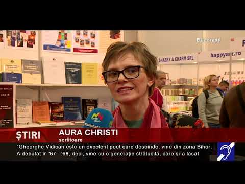 Universul poetic al lui Gheorghe Vidican, la Gaudeamus