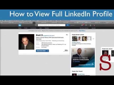 how to view linkedin anonymously