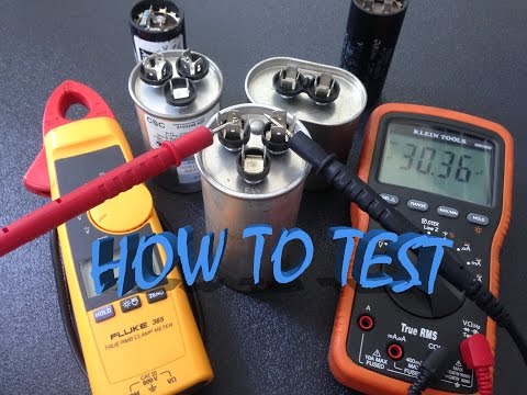 how to test a capacitor