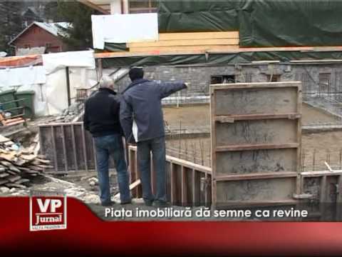 Piaţa imobiliară dă semne de revenire