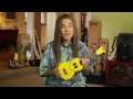 Miniature vidéo Ukulélé U-Smile yellow et sa housse de transport - Mahalo