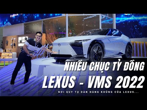 [VMS 2022] Nhiều chục tỷ đồng tại Gian hàng Lexus - nơi quy tụ dàn xế KHỦNG của Nhật