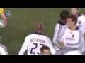 videos de David Beckham 70 yard goal (un-edited version)