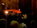 Silvesterblasen 2009 vor der Stadtkirche in Langen