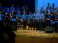 EOP singing at ECSU