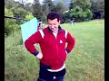 Goran Sanac zvani Fabio Capello trener F.K Granita iz Josanicke Banje u ribarskim cizmama juri loptu za vreme utakmice pored terena