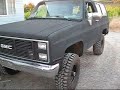 line x complete inside and out gmc k5 blazer my new toy 