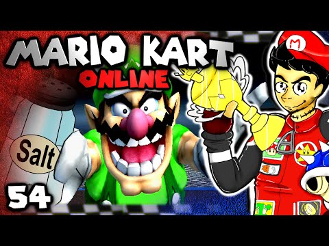 The Incredible Salt! (Mario Kart 8 Online: The Derp Crew - Part 54)