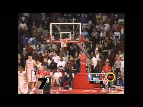 tracy mcgrady 13 points in 35 seconds
